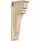 Ekena Millwork Pescadero Rough Sawn Corbel w/Backplate, Douglas Fir, 6"W x 12"D x 28"H COR06X12X28PEC01RDF - alternate 1